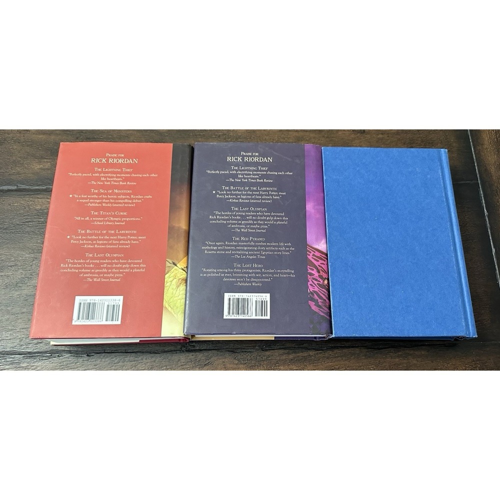 Kane Chronicles Books 1-3 Hard Cover by Rick Riordan Complete Set - Picture 3 of 3
